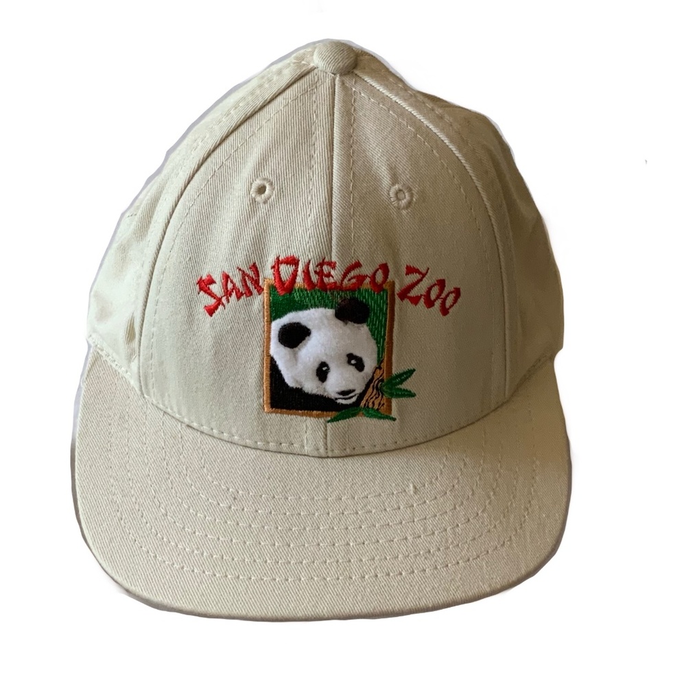 San Diego Zoo baseball cap embroidered panda design